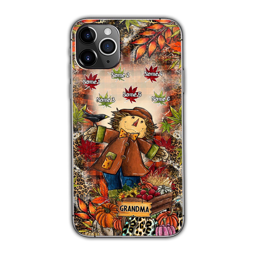 Grandma - Personalized Fall Grandma Phone Case