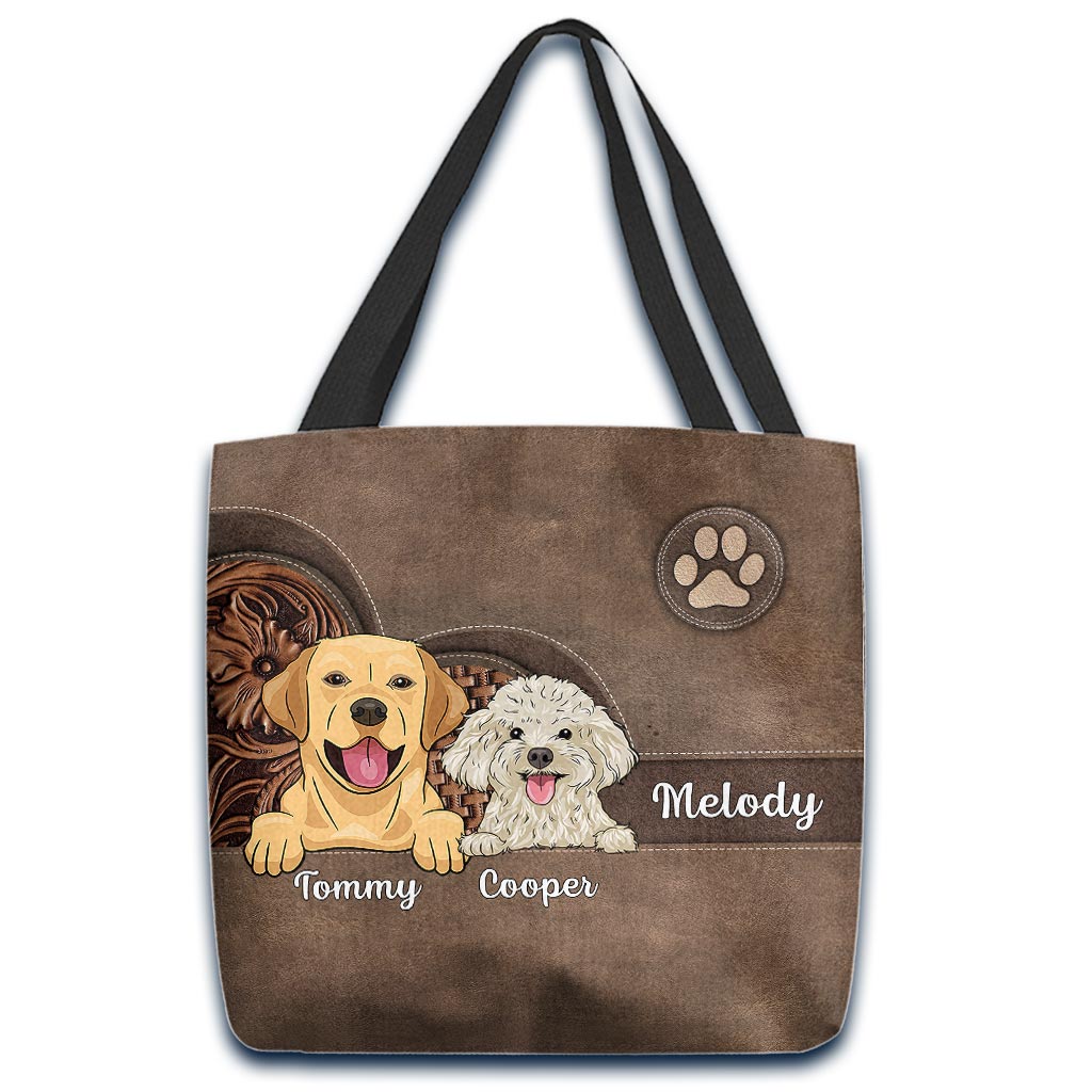 Dog Lovers - Personalized Dog Tote Bag