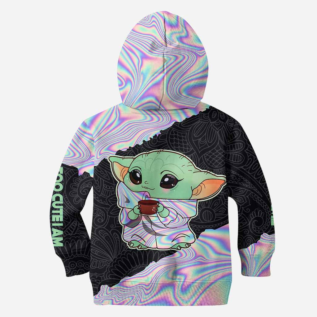 Too Cute I Am - Personalized The Force Hoodie and Leggings