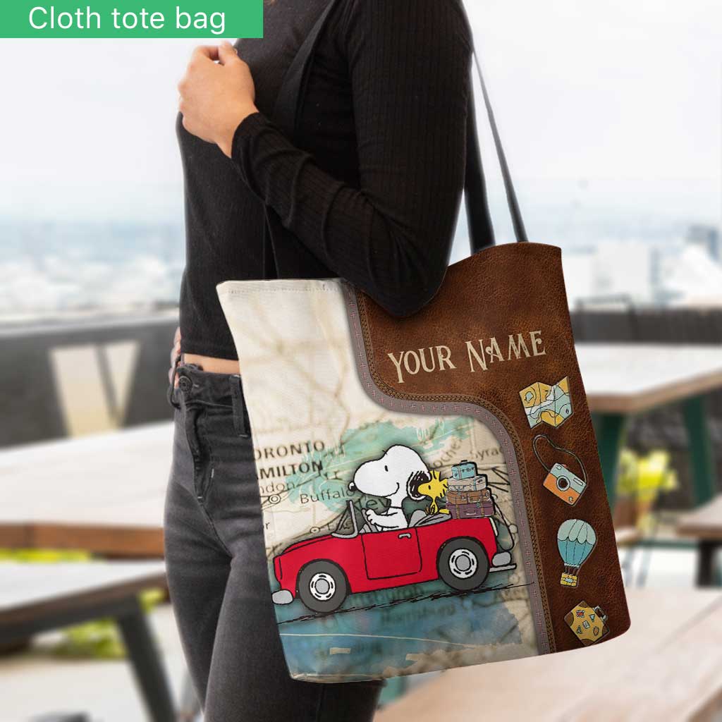 Car Travel - Personalized Travelling Tote Bag