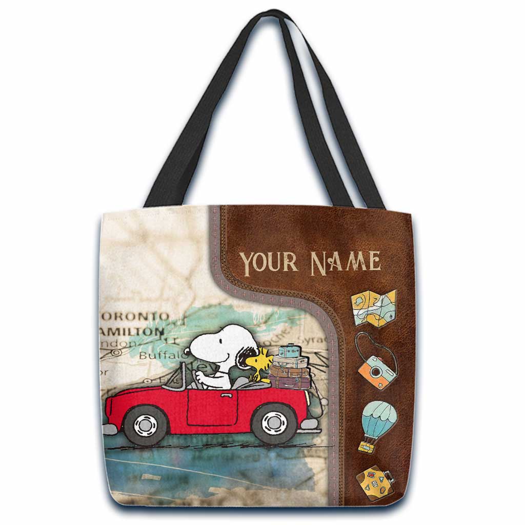 Car Travel - Personalized Travelling Tote Bag