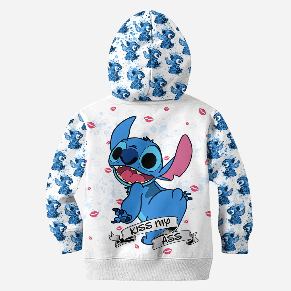 Kiss My Ass - Personalized Ohana Hoodie and Leggings