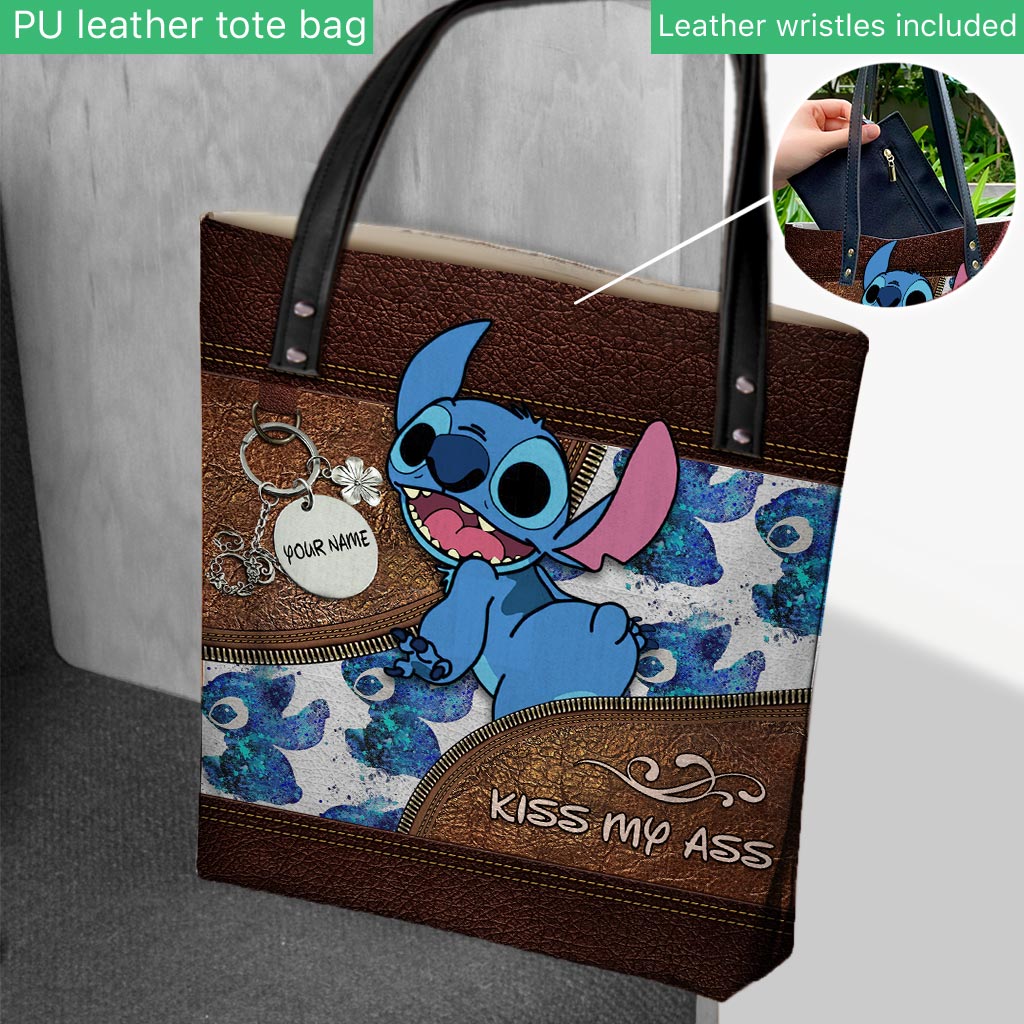 Kiss My Ass - Personalized Ohana Tote Bag