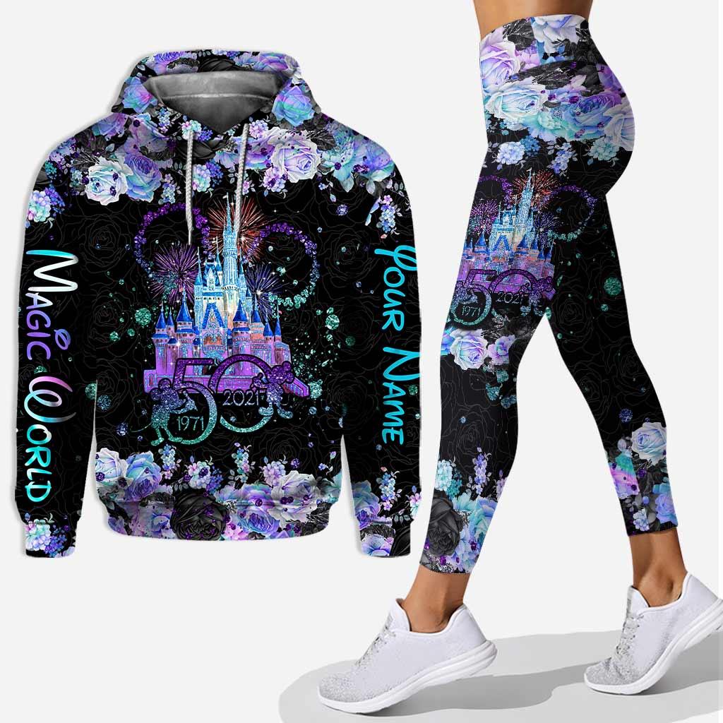 Magic World - Personalized Mouse Hoodie And Leggings