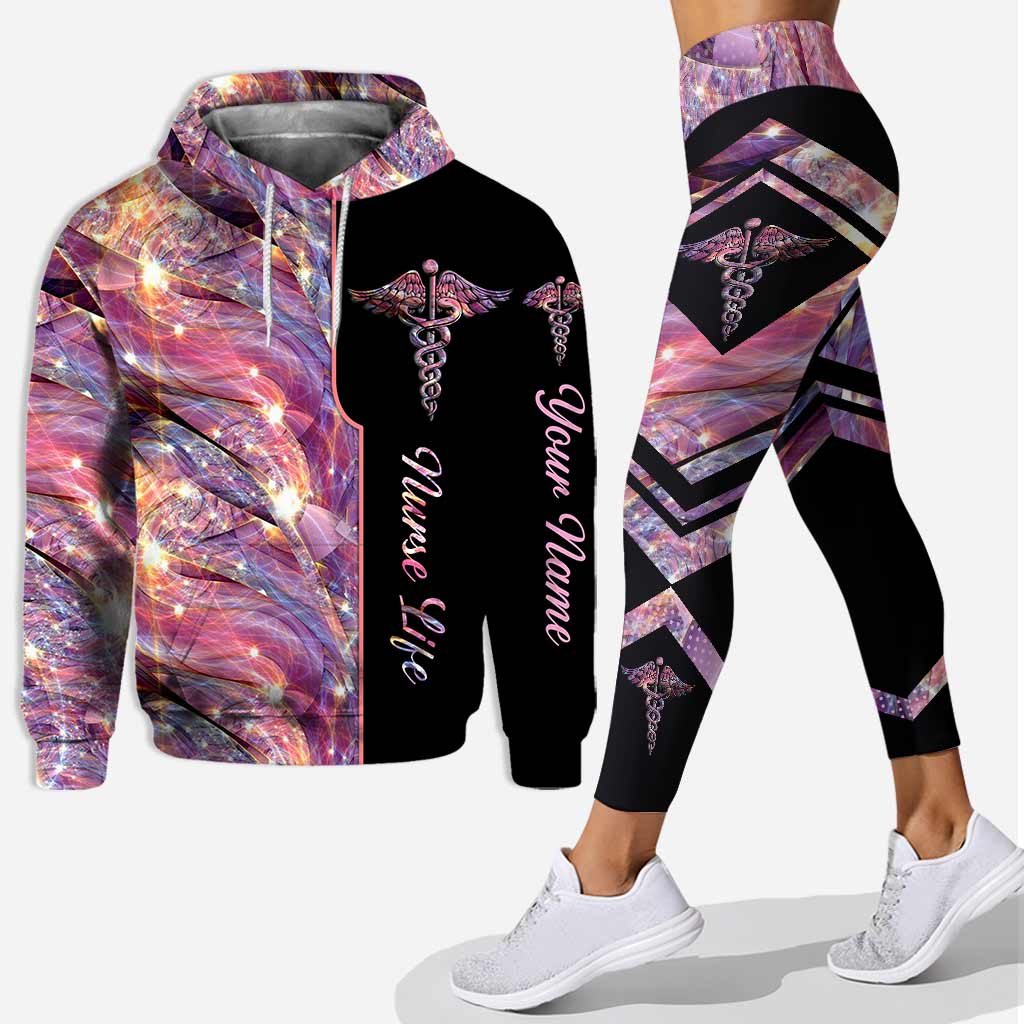 Nurse Life - Personalized Hoodie and Leggings