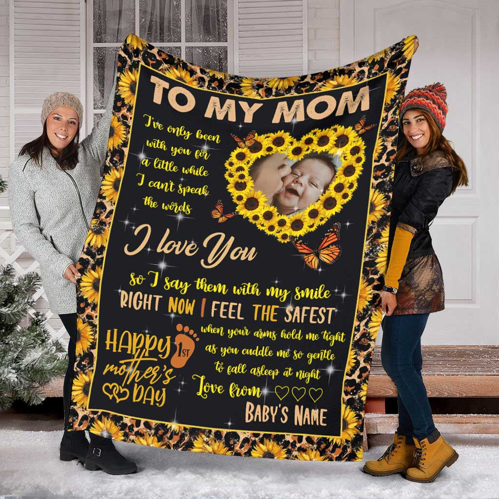 I've Only Been With You - Personalized Mother's Day Mother Blanket