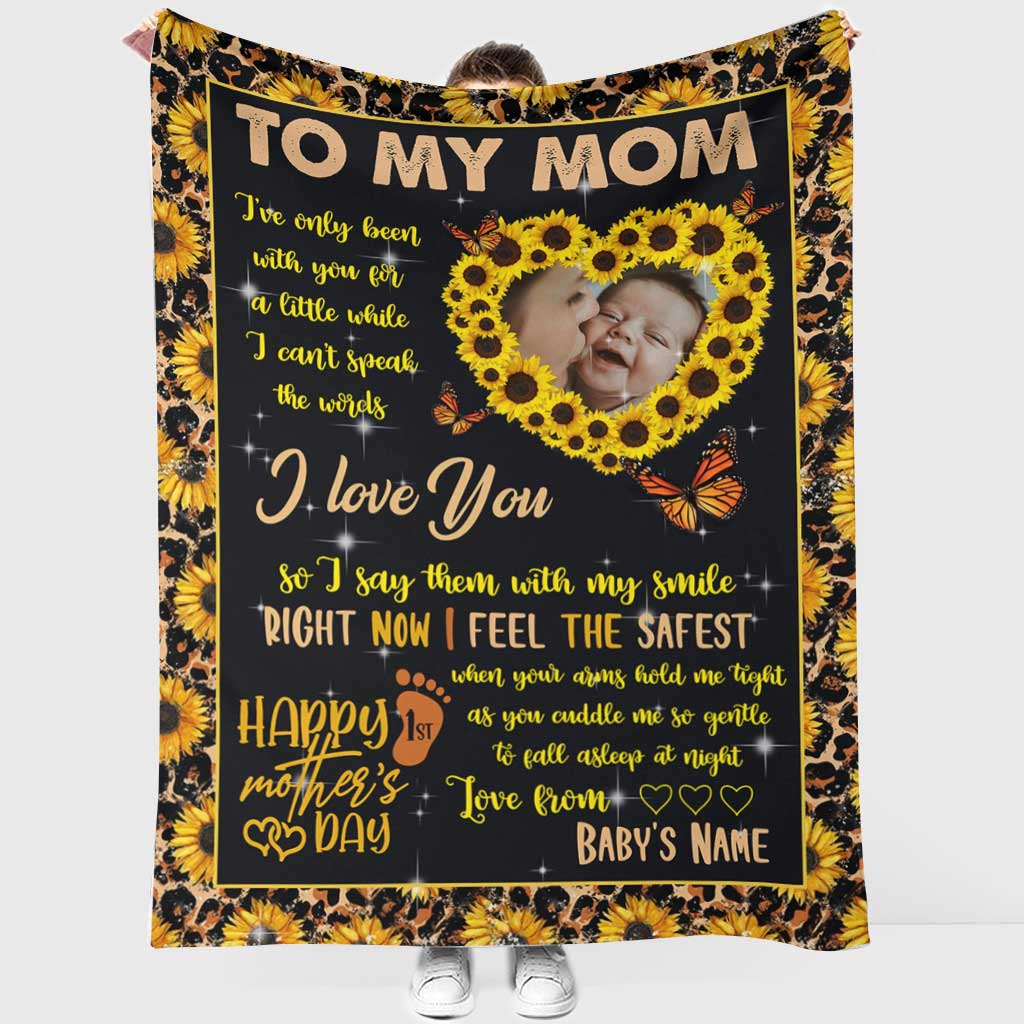 I've Only Been With You - Personalized Mother's Day Mother Blanket