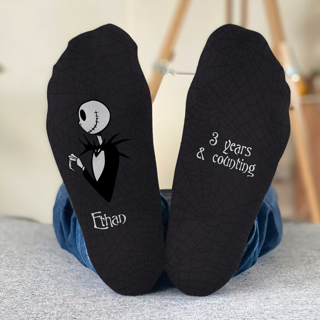 Nightmare Couple - Personalized Nightmare Socks