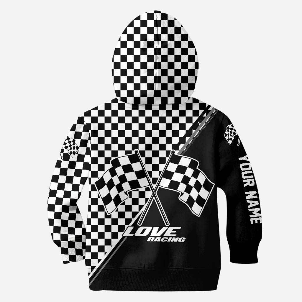 Love Racing - Personalized Racing Hoodie and Leggings