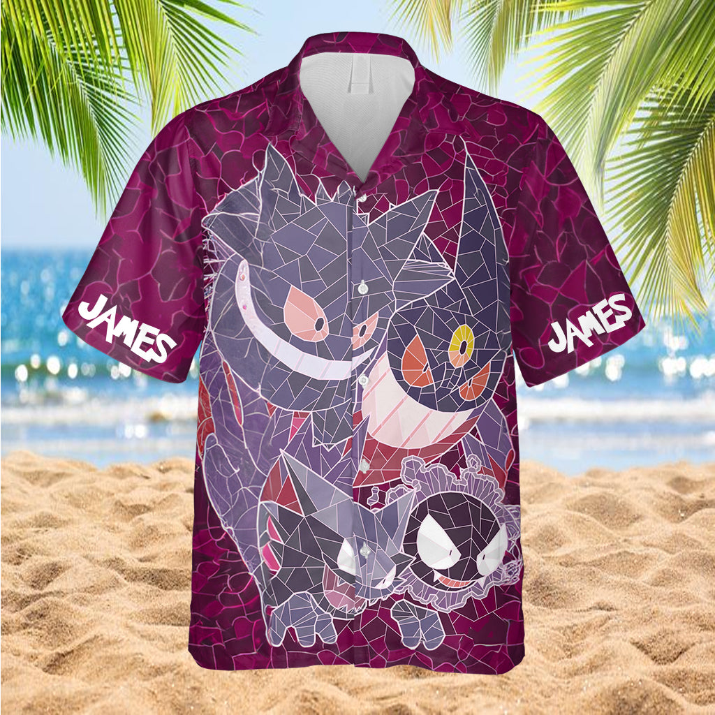 Hello Darkness My Old Friend - Personalized Monster Trainer Hawaiian Shirt