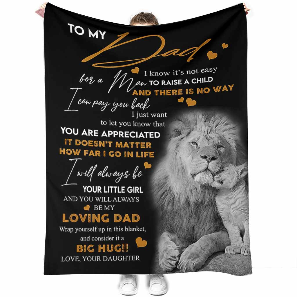 To My Dad - Father Blanket 082021