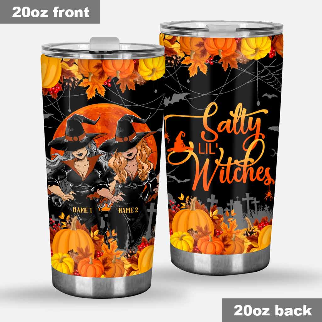 Salty Lil' Witches Personalized Tumbler