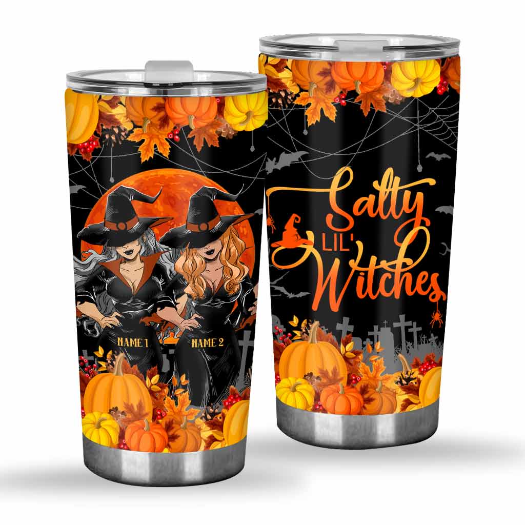 Salty Lil' Witches Personalized Tumbler