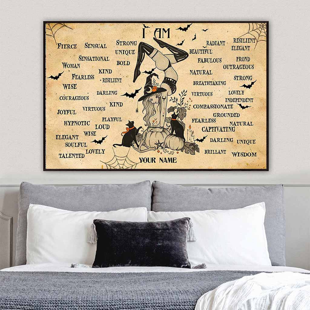 I Am A Witch Personalized Poster