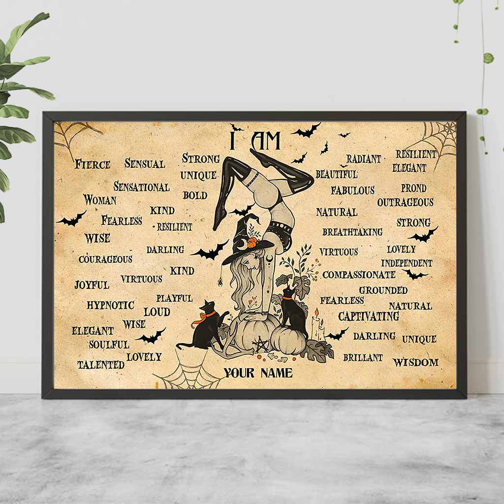 I Am A Witch Personalized Poster