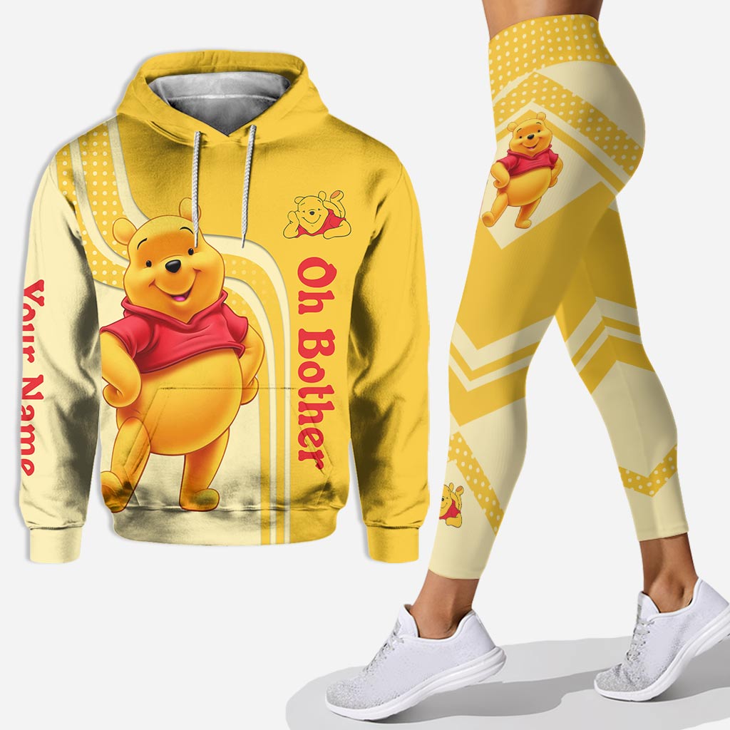 Lovely Pooh - Personalized Mouse Hoodie and Leggings