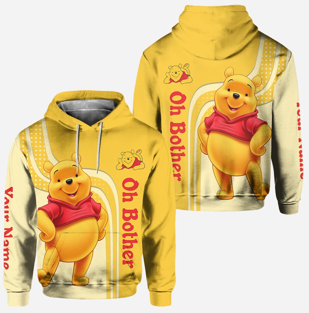 Lovely Pooh - Personalized Mouse Hoodie and Leggings