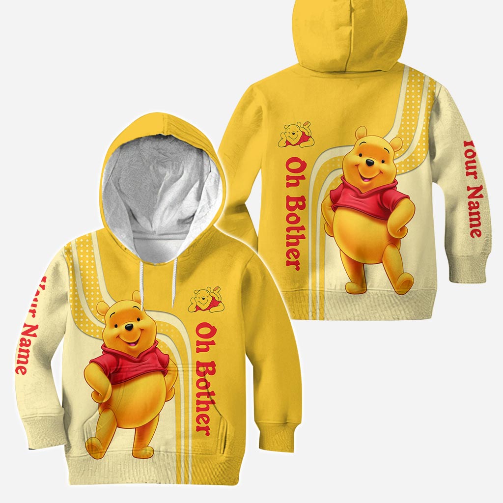 Lovely Pooh - Personalized Mouse Hoodie and Leggings