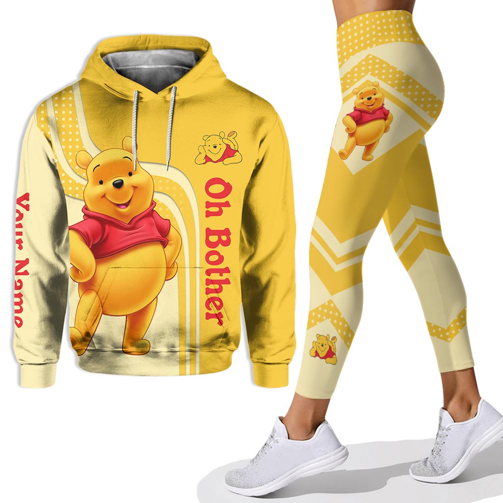 Lovely Pooh - Personalized Mouse Hoodie and Leggings