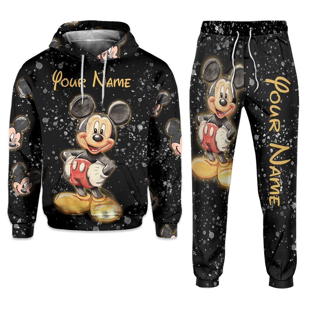 Magic Mouse Ears - Personalized Mouse Hoodie and Sweatpants