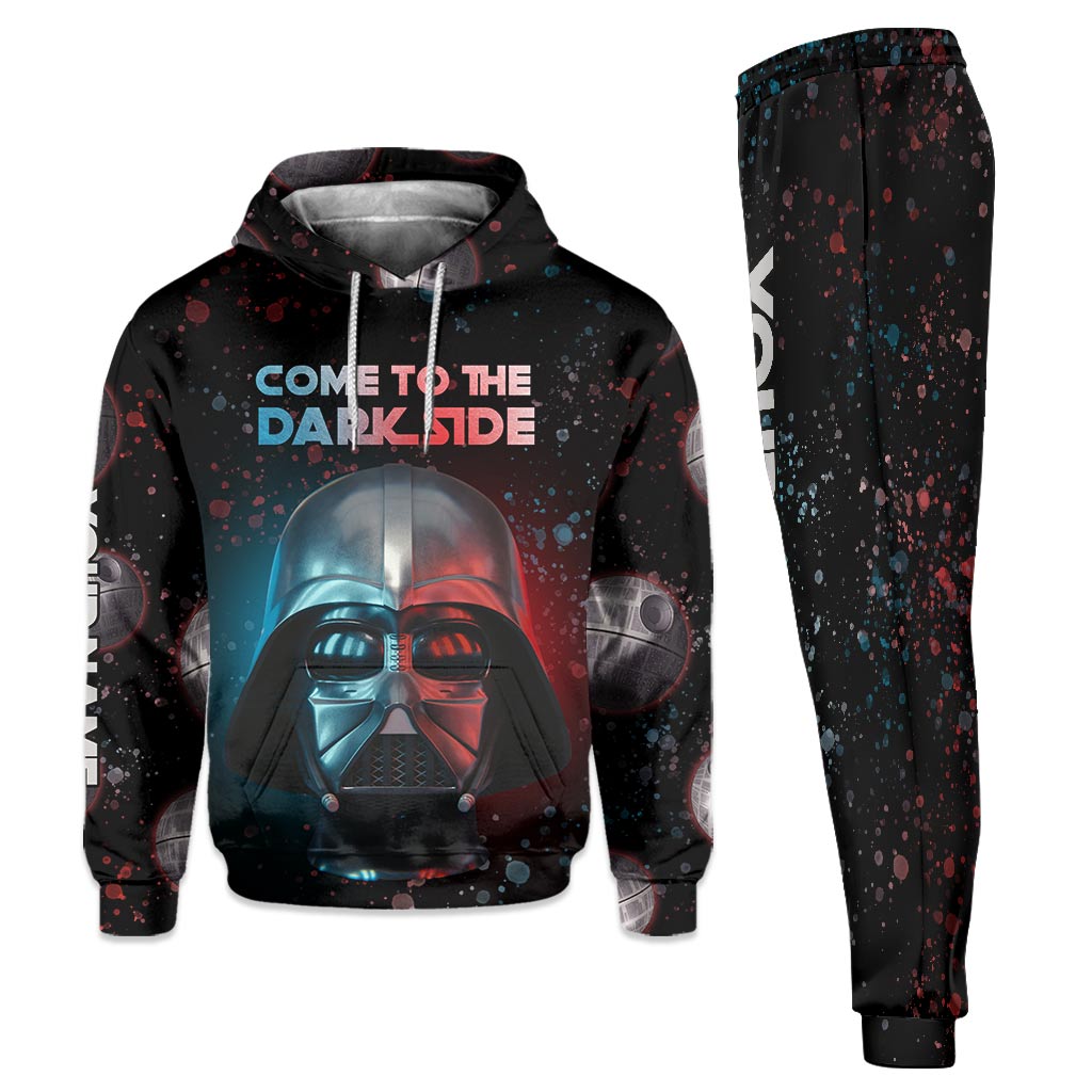 Come To The Dark Side - Personalized The Force Hoodie and Sweatpants