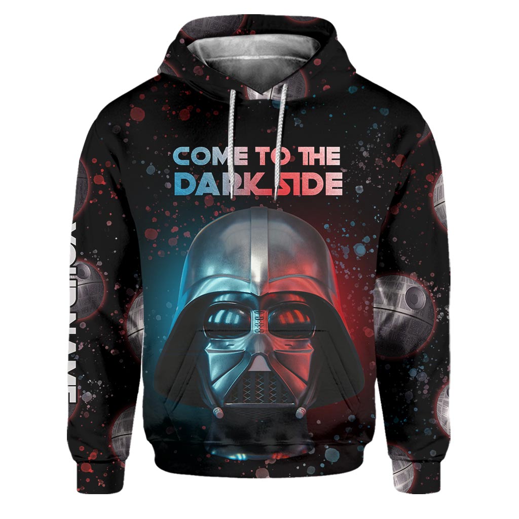 Come To The Dark Side - Personalized The Force Hoodie and Sweatpants
