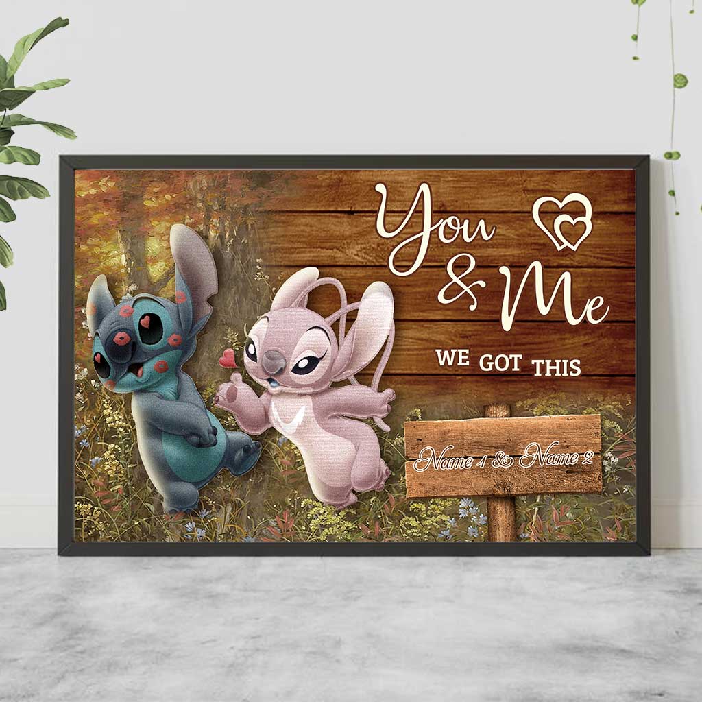 You And Me We Got This - Personalized Poster