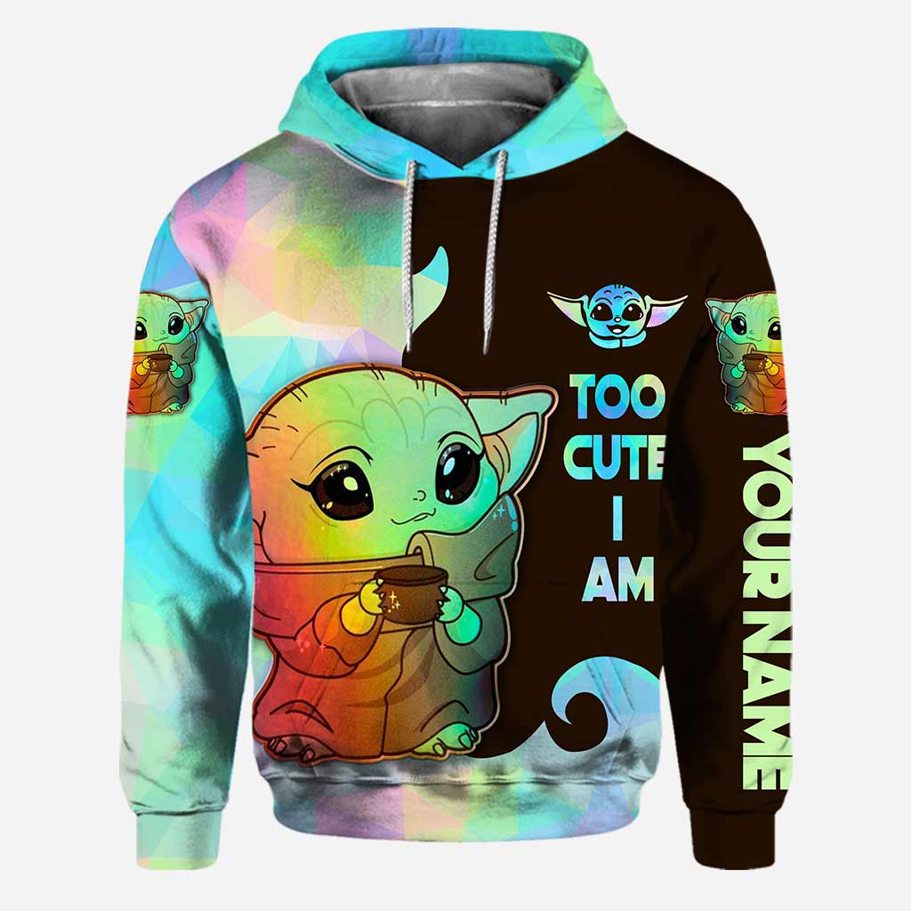 Too Cuter I Am - Personalized Hoodie and Leggings