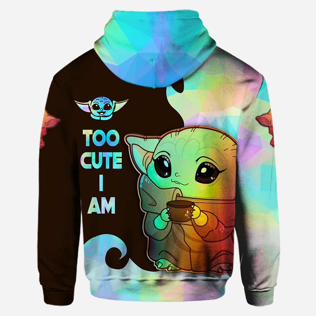 Too Cuter I Am - Personalized Hoodie and Leggings