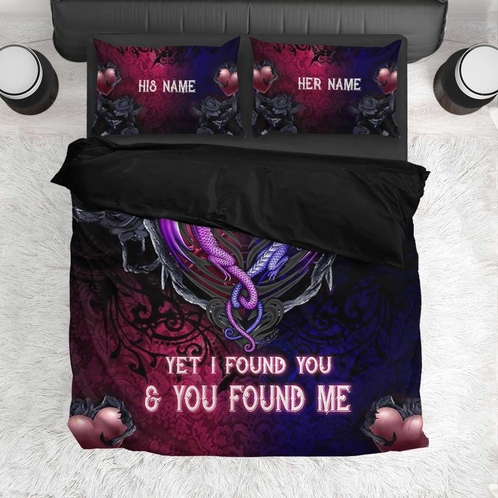 So Many In The Darkness - Personalized Dragon Quilt Set
