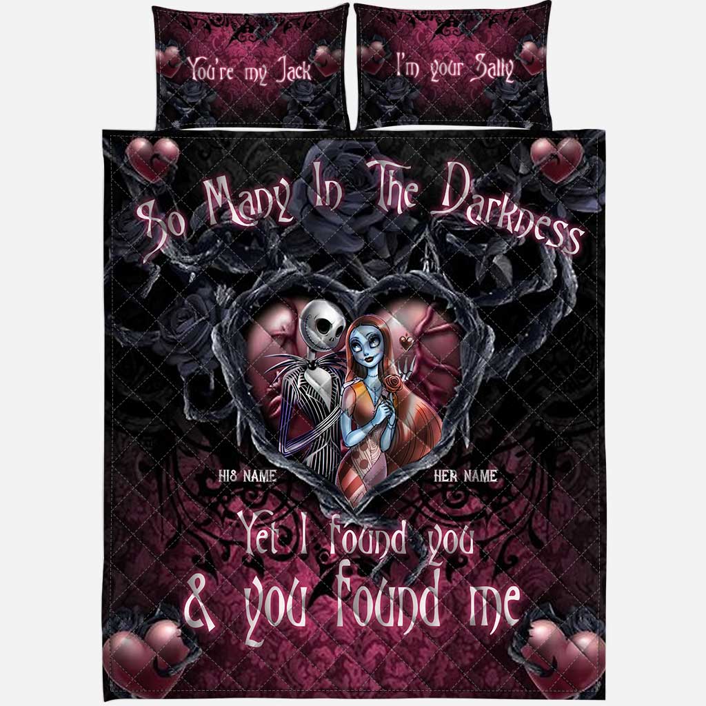 So Many In The Darkness - Personalized Nightmare Quilt Set