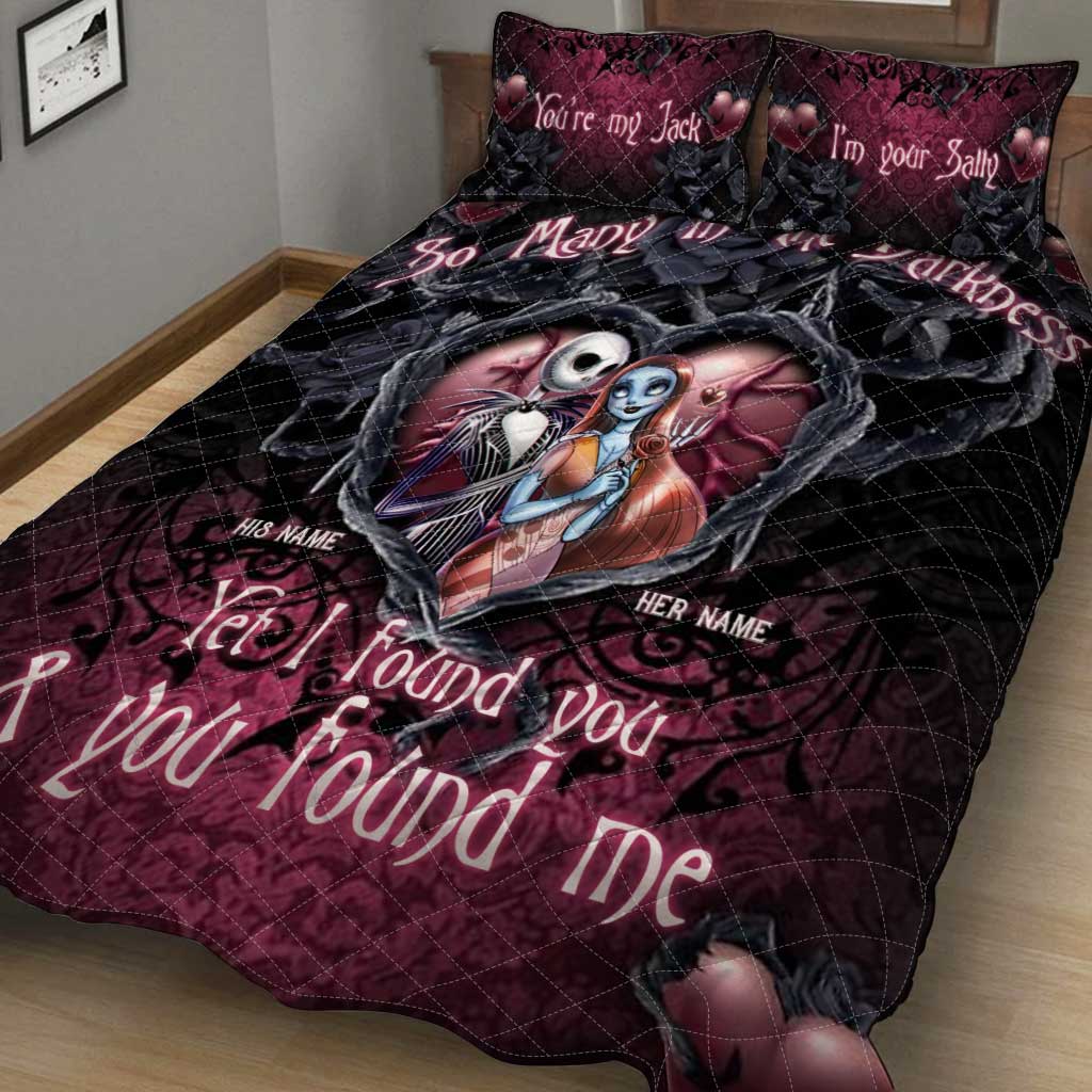 So Many In The Darkness - Personalized Nightmare Quilt Set