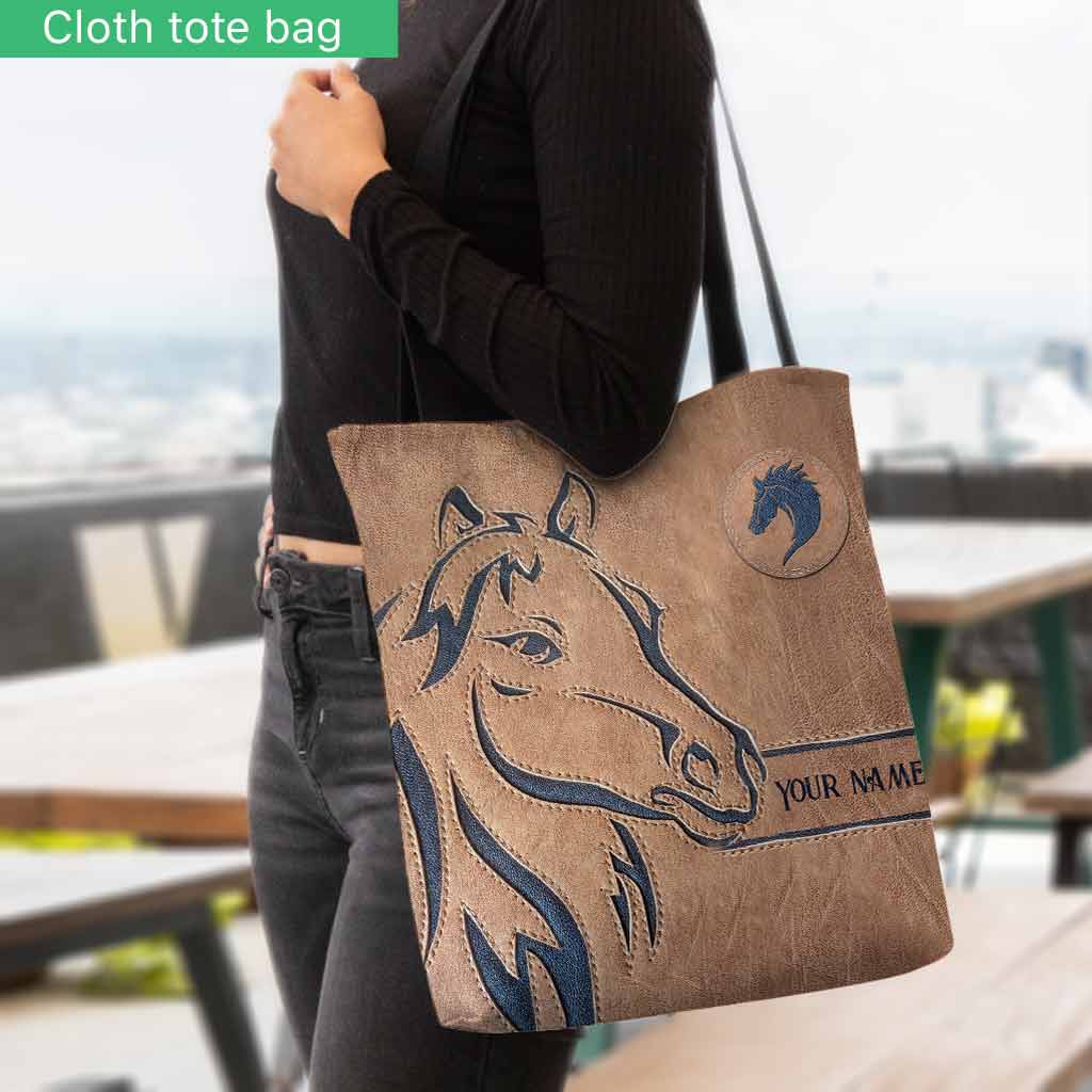 Horse Personalized Tote Bag