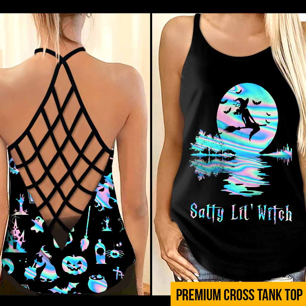 Salty Lil' Witch Cross Tank Top
