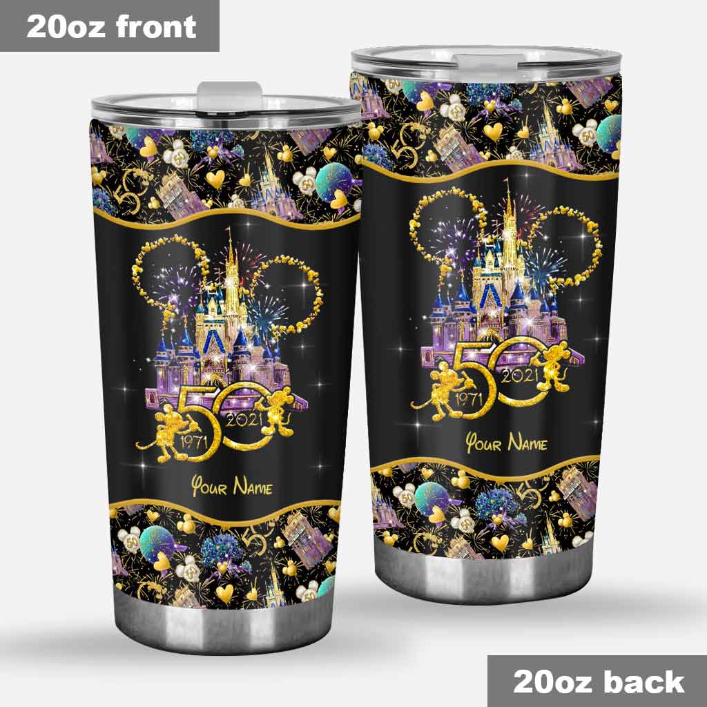 50th Anniversary Magic Kingdom - Personalized Mouse Tumbler