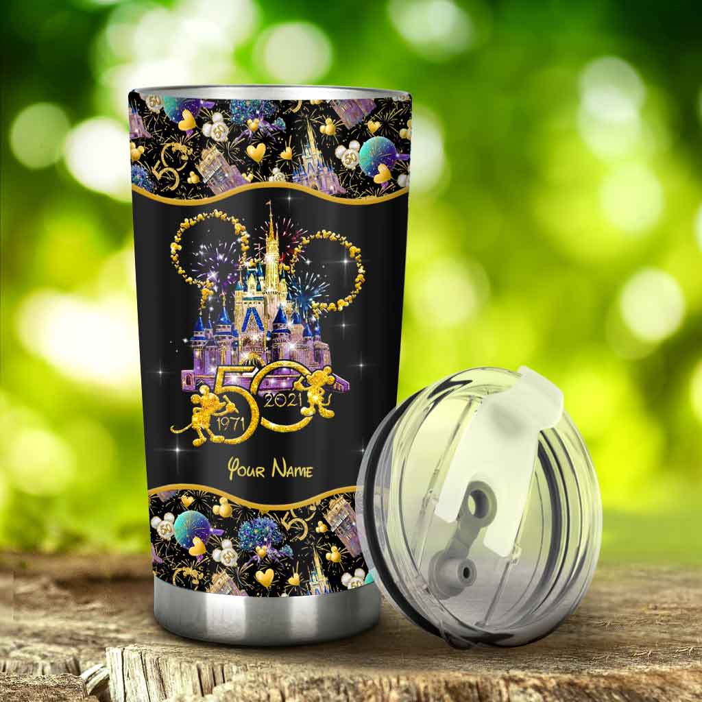 50th Anniversary Magic Kingdom - Personalized Mouse Tumbler