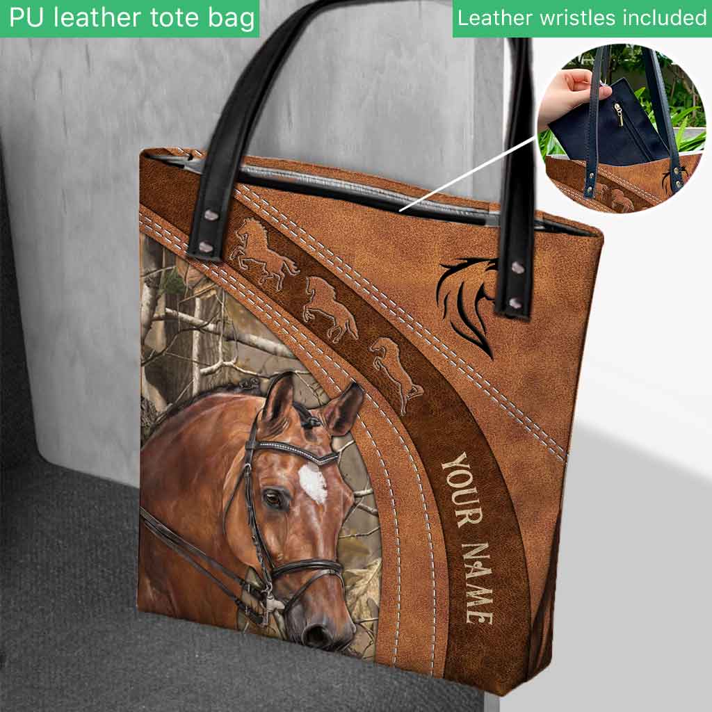 Love Horses - Personalized Tote Bag