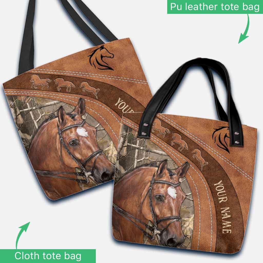 Love Horses - Personalized Tote Bag