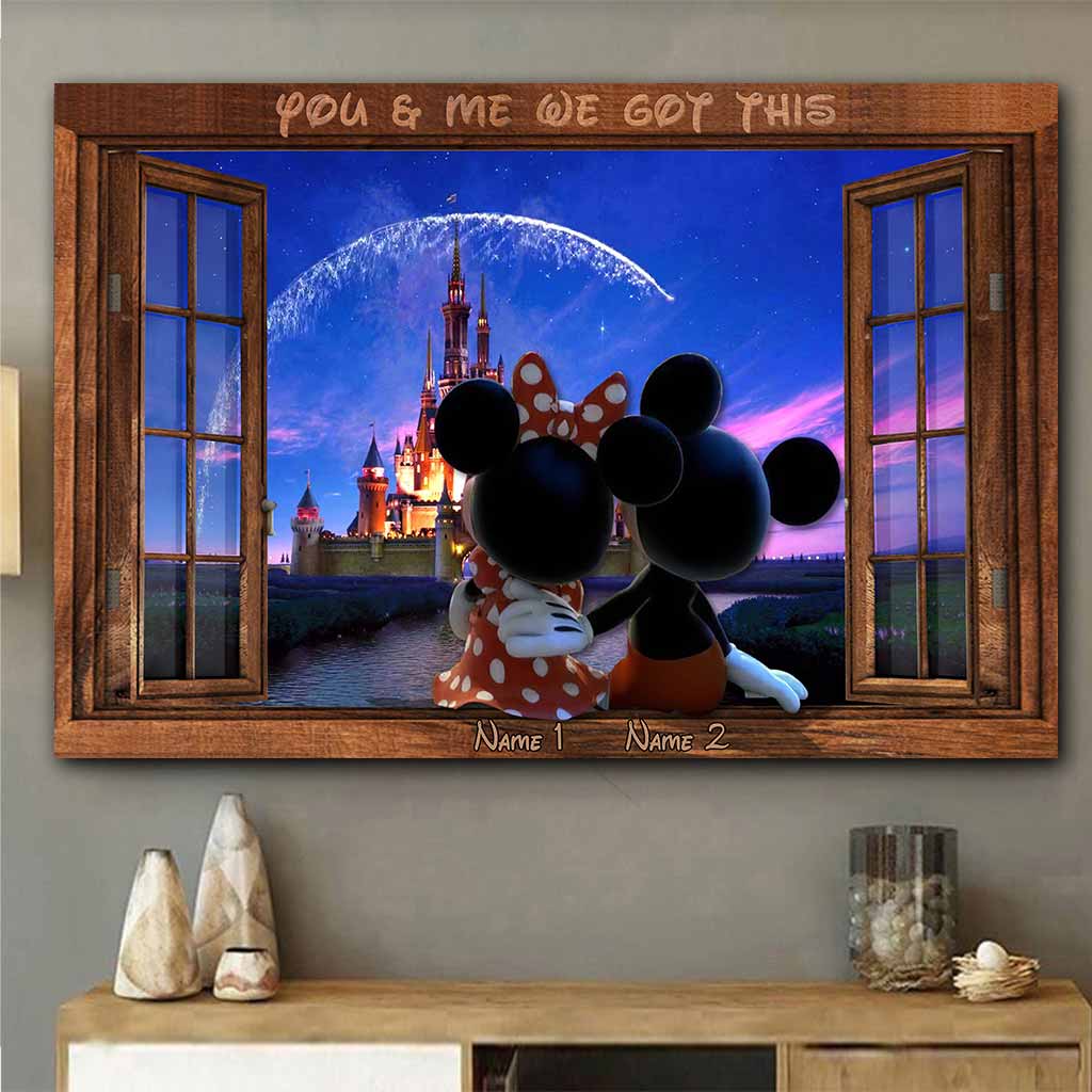 Magic Couple - Personalized Mouse Poster
