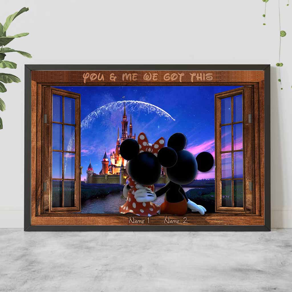 Magic Couple - Personalized Mouse Poster