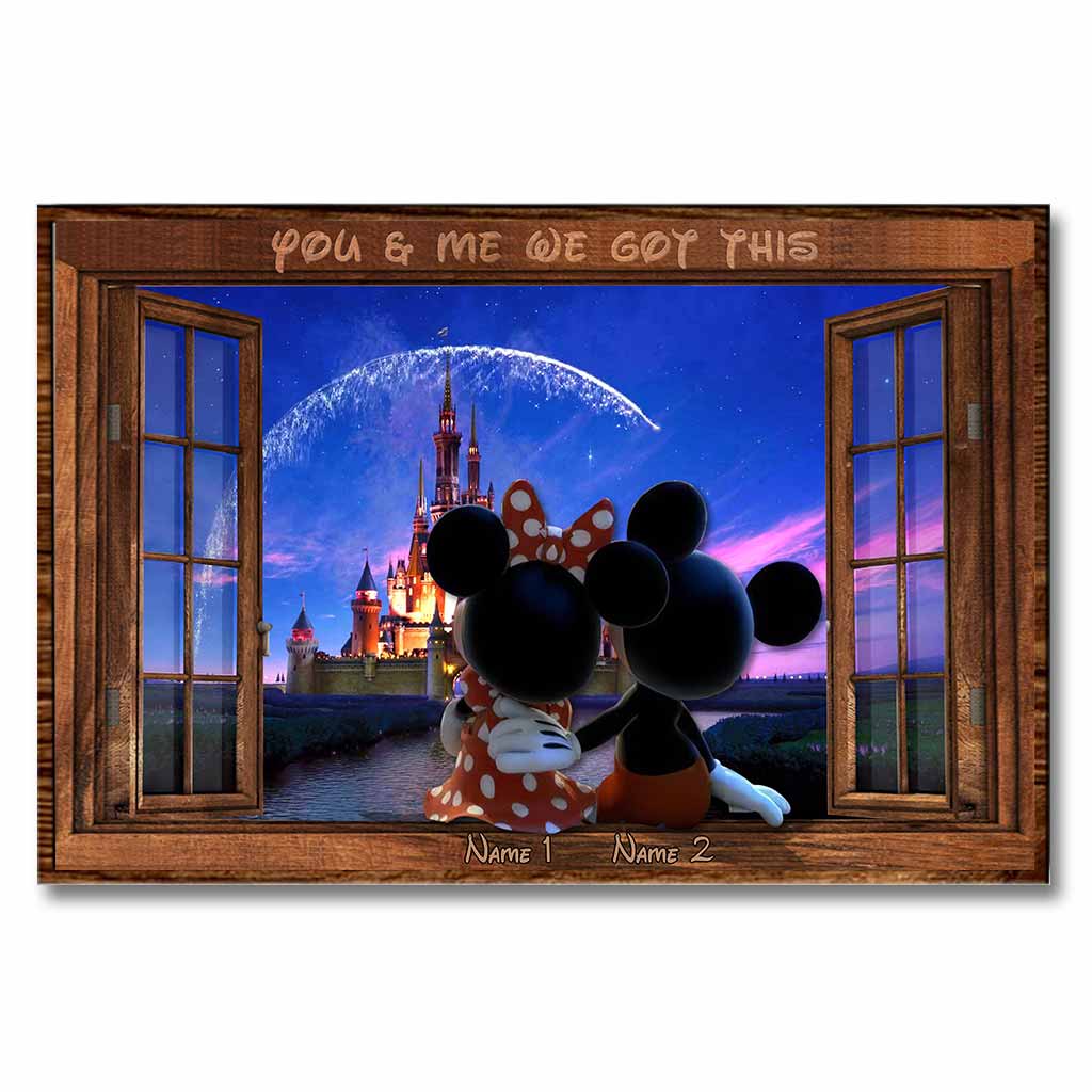 Magic Couple - Personalized Mouse Poster