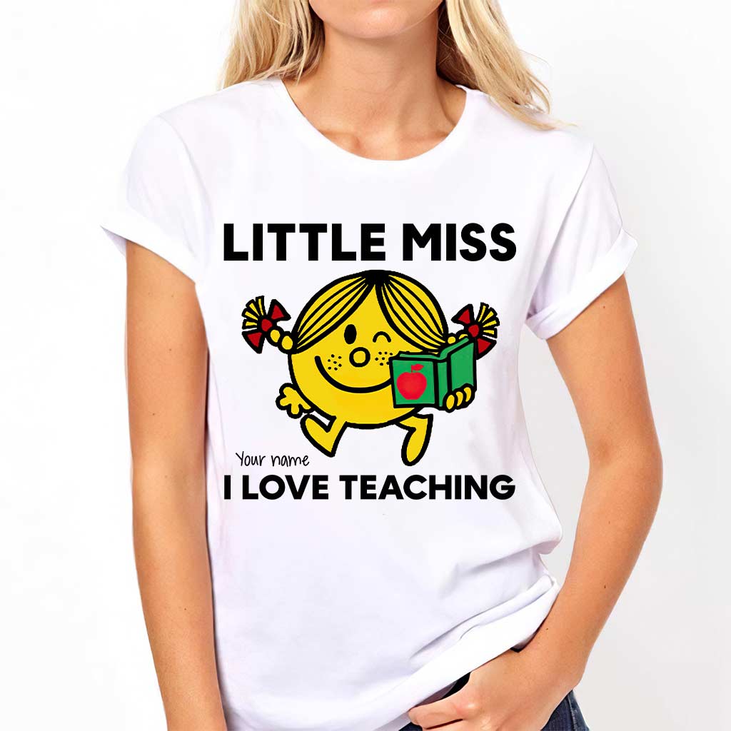 Little Teacher - Personalized Teacher T-shirt and Hoodie