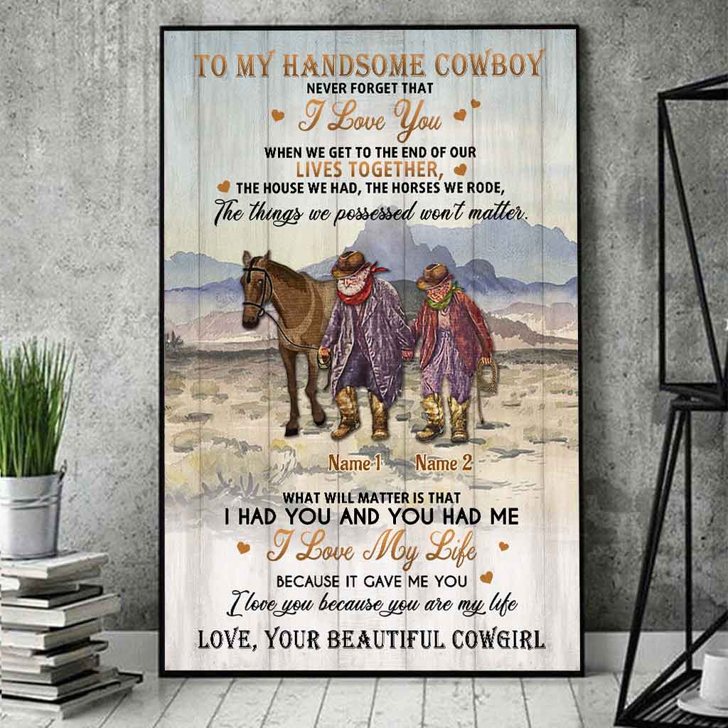 You Had Me & I Had You - Personalized Horse Poster