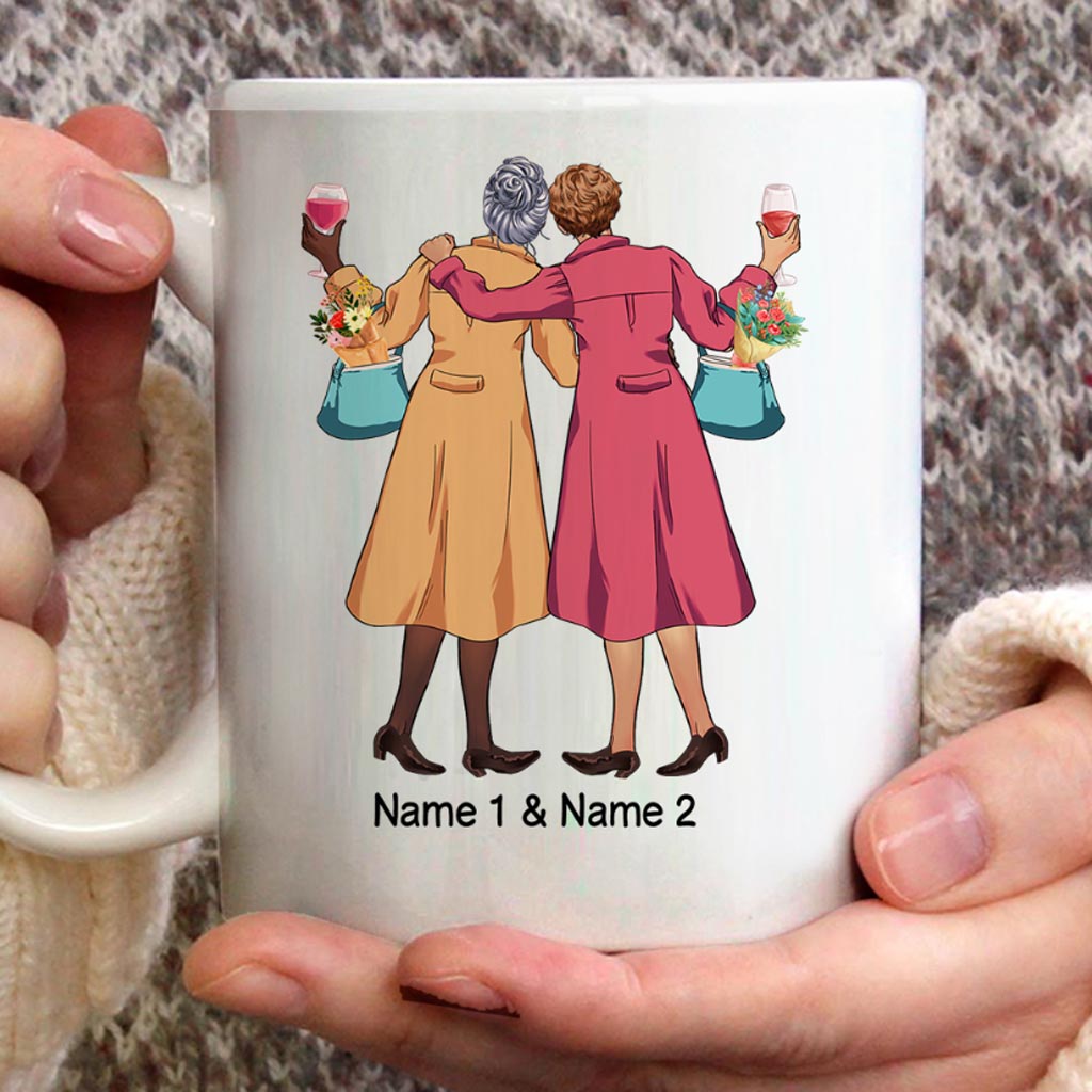 Here's To Another Year Of Bonding Over Alcohol - Personalized Bestie Mug