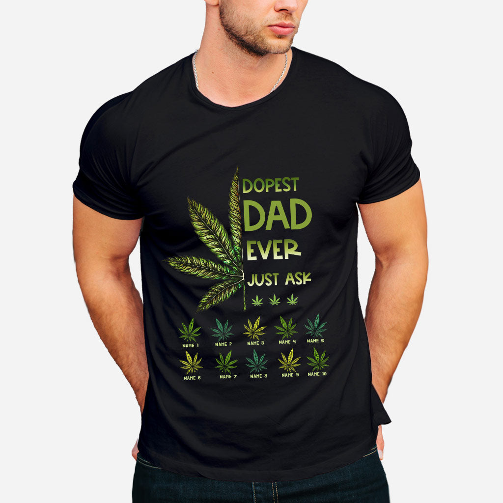 Dopest Dad Ever - Personalized Father's Day T-shirt and Hoodie