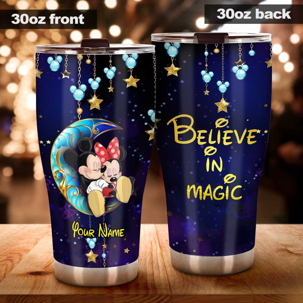 Believe In Magic - Personalized Mouse Tumbler