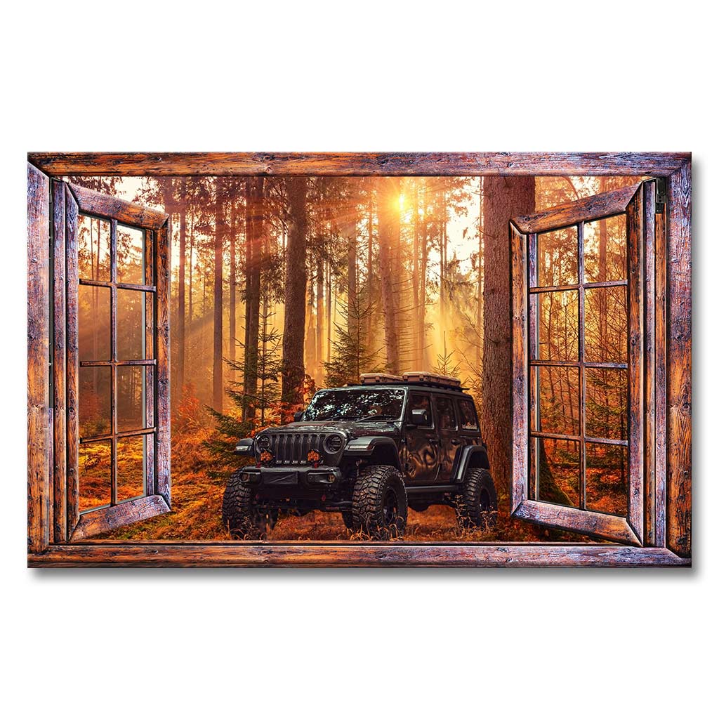 It's The Most Wonderful Time - Halloween Car Canvas And Poster