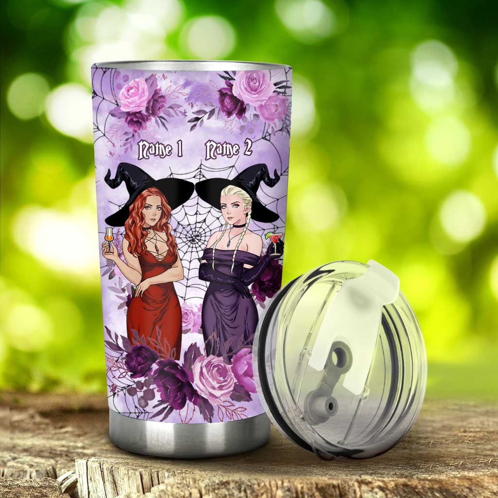 We Are Not Sugar And Spice And Everything Nice - Personalized Witch Tumbler