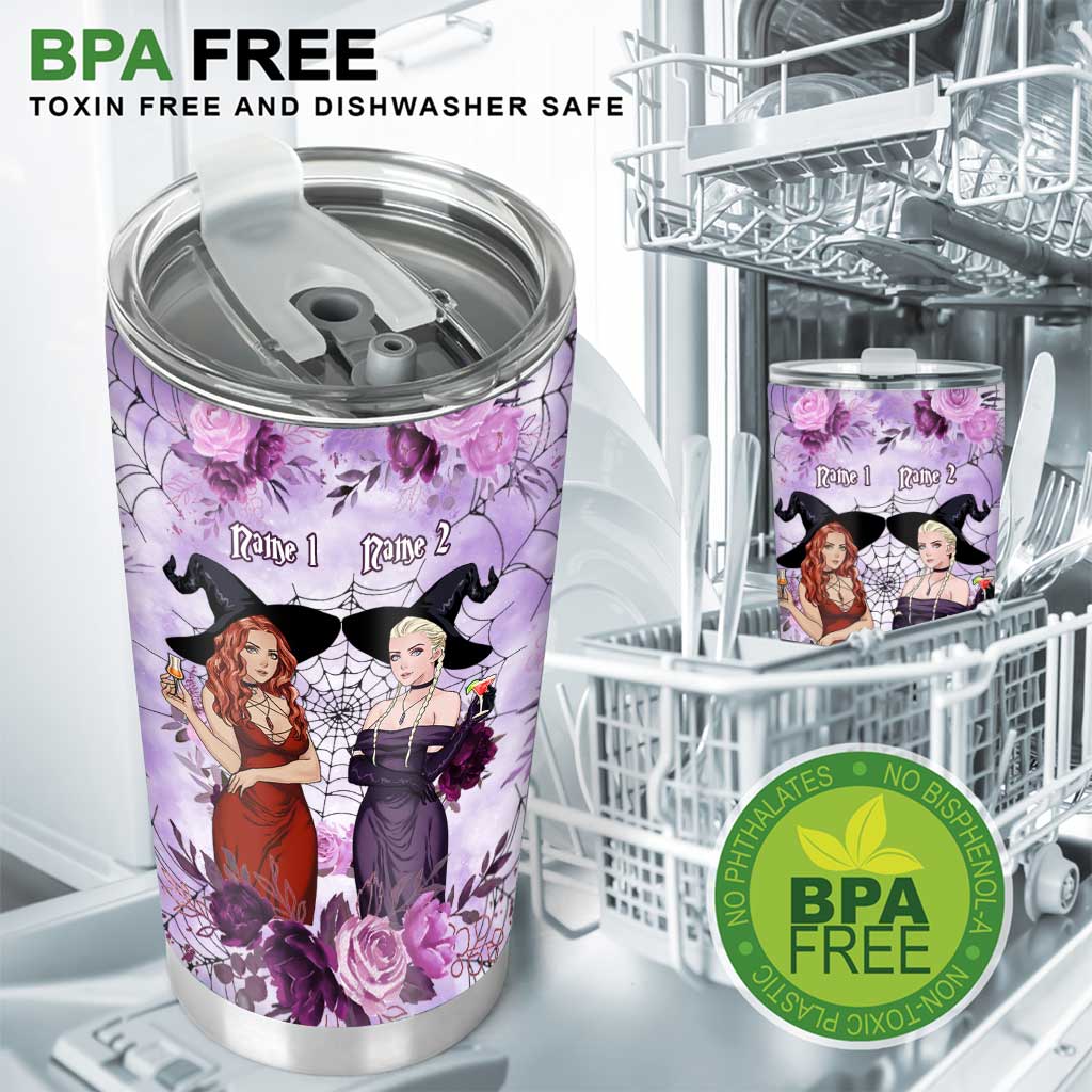 We Are Not Sugar And Spice And Everything Nice - Personalized Witch Tumbler