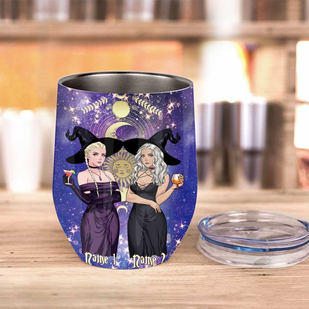 Best Witches - Personalized Witch Wine Tumbler
